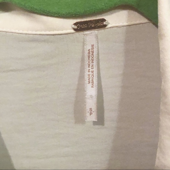 Free People Starry Night Silky Blouse - Picture 3 of 4